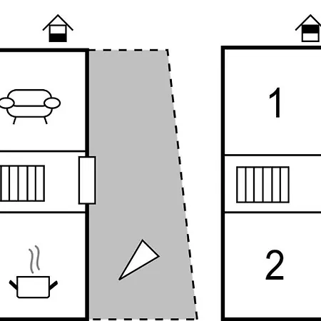Σπίτι διακοπών Cozy In With Kitchen *